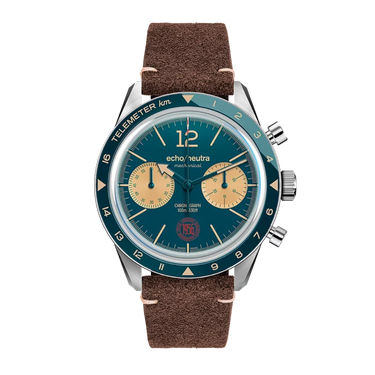 Echo Neutra Cortina 1956 Chrono Teal