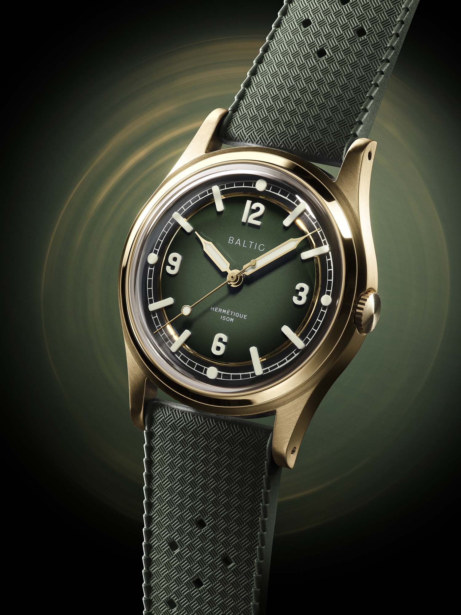 Baltic Herm tique Tourer Bronze Green Time Tide Watches UK baltic-herm-tique-tourer-bronze-green-time-tide-watches-uk