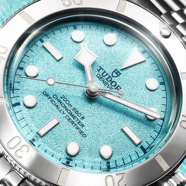 TUDOR Black Bay 54 37mm Lagoon Blue Dial Five-Link Bracelet Watch