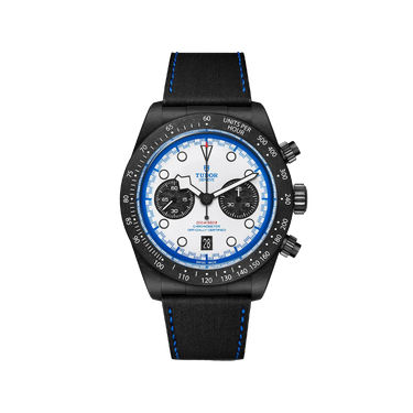 TUDOR Black Bay Chrono 42mm "Carbon 25" White Dial Chronograph Watch
