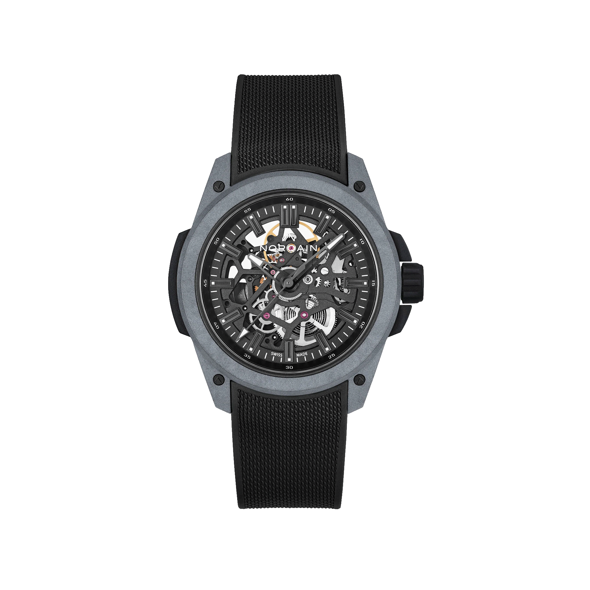 NORQAIN Wild ONE Skeleton 42mm - Grey - Image