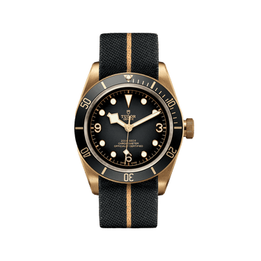 TUDOR Black Bay Bronze 43mm Slate Grey Dial Men's Automatic Fabric Strap Watch