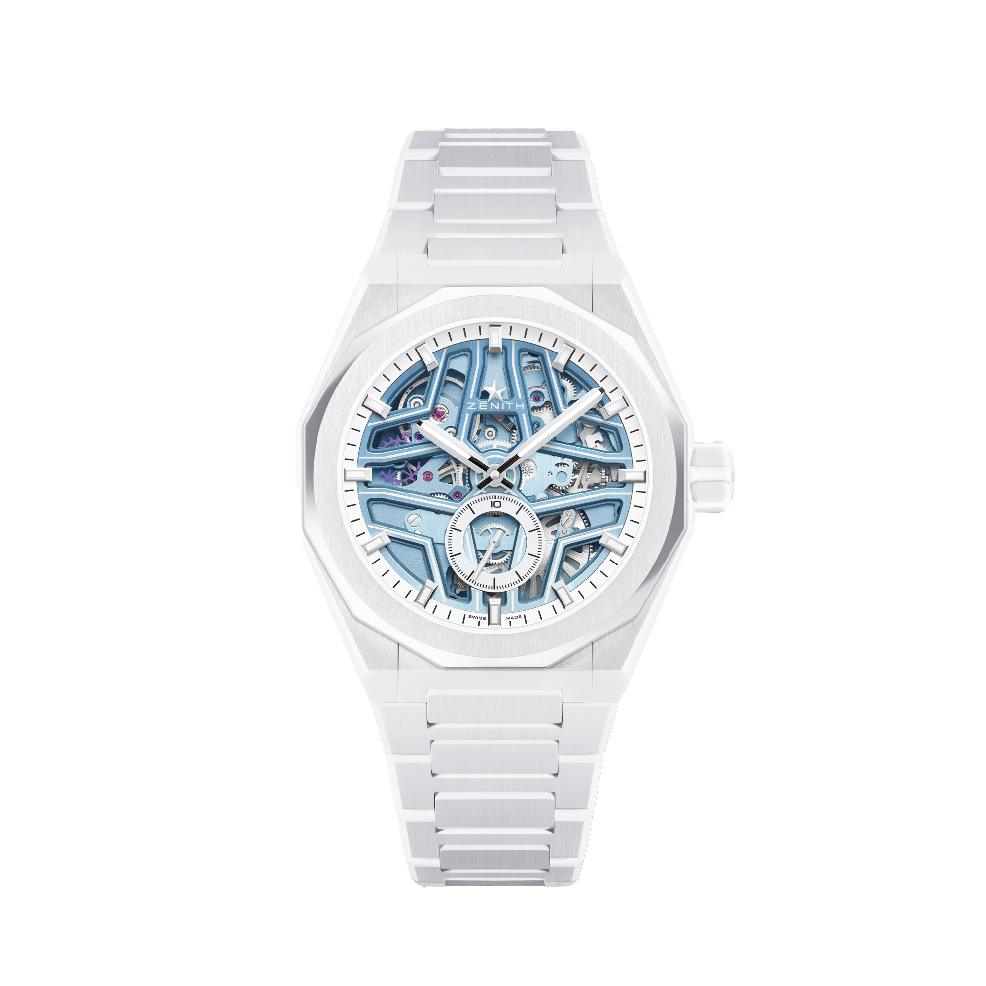 Zenith Defy Skyline Skeleton White Surfer Ceramic - Image