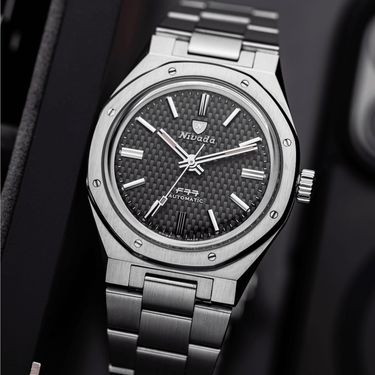 F77 Black No Date - Nivada Grenchen