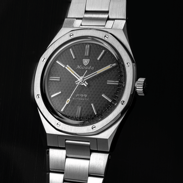 F77 Black No Date - Nivada Grenchen