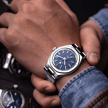 F77 Blue No Date - Nivada Grenchen