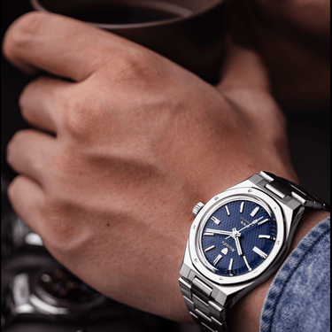 F77 Blue No Date - Nivada Grenchen