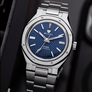F77 Blue No Date - Nivada Grenchen