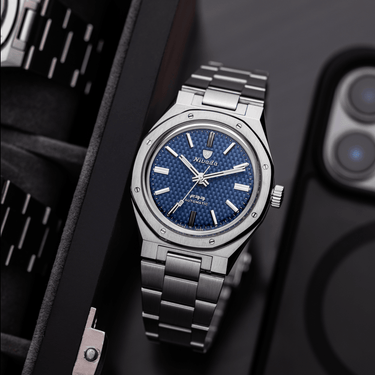 F77 Blue No Date - Nivada Grenchen